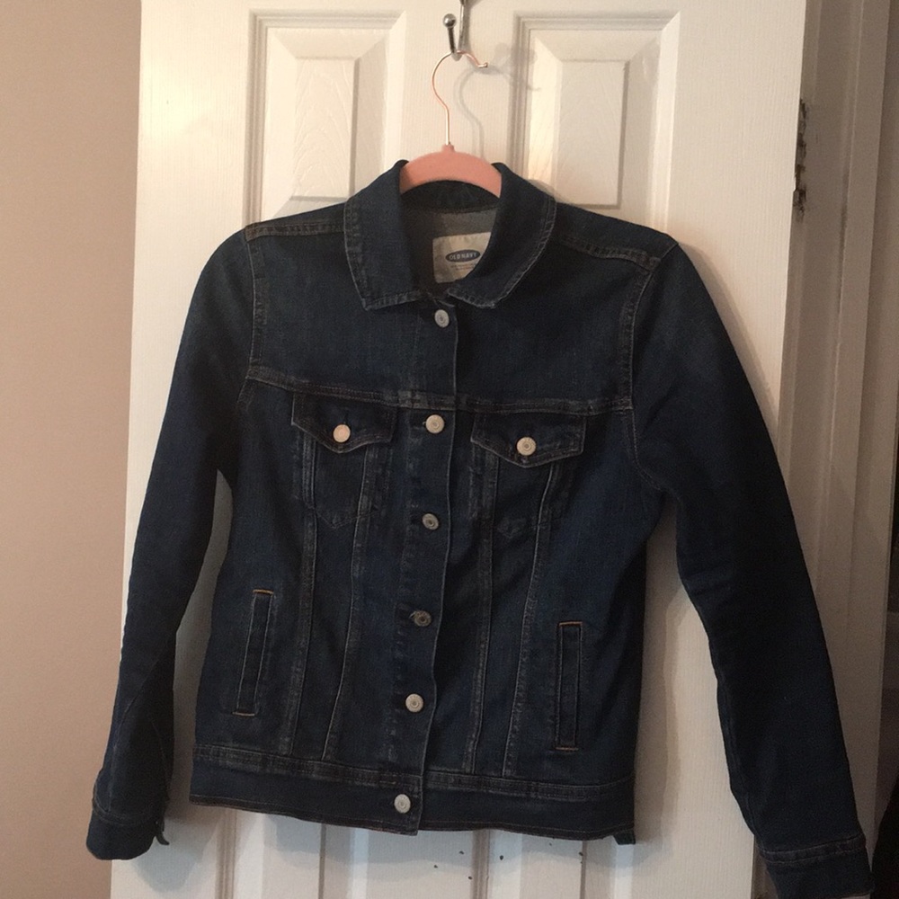 Dark Denim jacket from Old Navy size S.